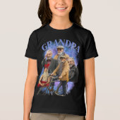 Gepersonaliseerd je eigen Bootleg 90's Style Tri-Blend Shirt (Voorkant)