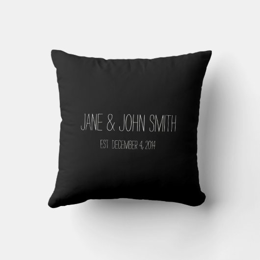 Gepersonaliseerd Je t'aime Frans Ik hou van je Kussen (Achterkant)