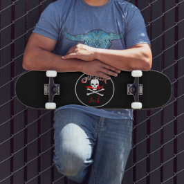 Gepersonaliseerd Jolly Roger Skateboard