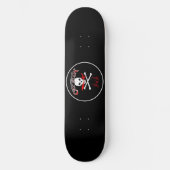 Gepersonaliseerd Jolly Roger Skateboard (Voorkant)