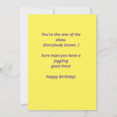 Gepersonaliseerd Jongens Verjaardag Wenskaart Bedankkaart (Achterkant)