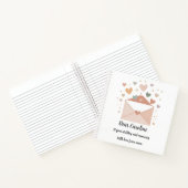 Gepersonaliseerd journaal – brieven en herinnering notitieboek (Binnen)