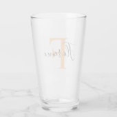 Gepersonaliseerd Jouw naam, aangepaste naam, Birth Glas (Achterkant)