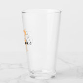 Gepersonaliseerd Jouw naam, aangepaste naam, Birth Glas (Links)