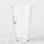 Gepersonaliseerd Jouw naam, aangepaste naam, Birth Glas (Links)
