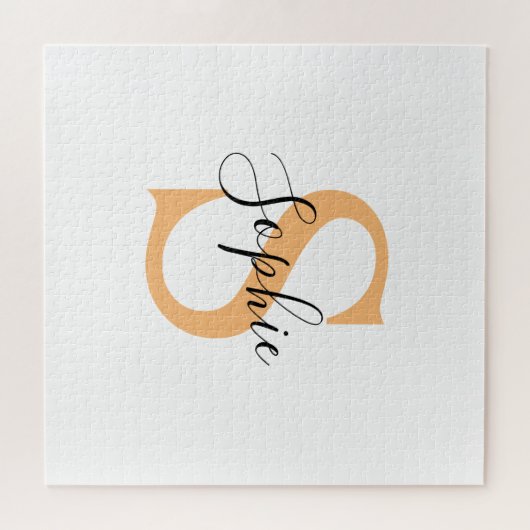 Gepersonaliseerd Jouw naam, aangepaste naam, Birth Legpuzzel (Horizontaal)