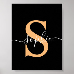 Gepersonaliseerd Jouw naam, aangepaste naam, Birth Poster