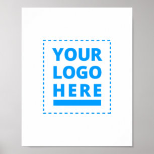 Gepersonaliseerd Jouw tekst- of Logo-Banner Poster