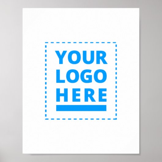 Gepersonaliseerd Jouw tekst- of Logo-Banner Poster (Voorkant)