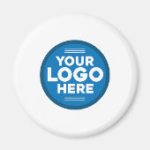 Gepersonaliseerd Jouw tekst of Logo hier 2-inch vi Magneet (Voorkant)