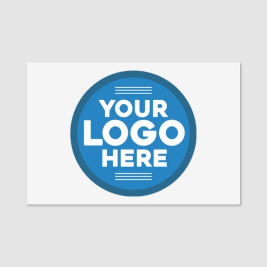 Gepersonaliseerd Jouw tekst of Logo hier Naam Tag (Voorkant)