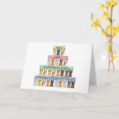 Gepersonaliseerd Jubileum van beenmergtransplantat Kaart (Gele Bloem)