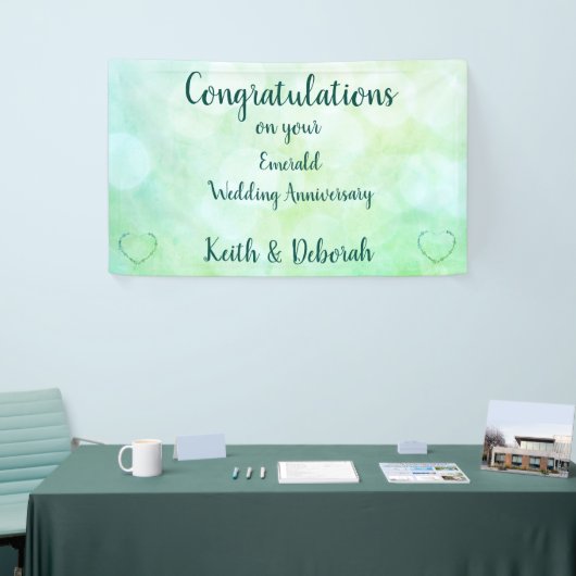 Gepersonaliseerd Jubileum van het huwelijk van Eme Spandoek (Beurs)