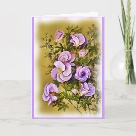 Gepersonaliseerd Jubileum voor weduwen met een cre Kaart (Voorkant)