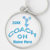 Gepersonaliseerd juich de Ideeën van de Giften van Sleutelhanger (Voorkant)