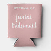 Gepersonaliseerd junior Bridesmaid Voorstel Giften Blikjeskoeler (Voorkant)