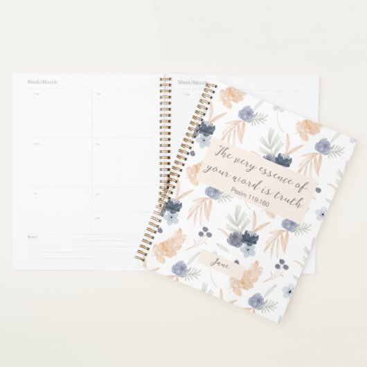Gepersonaliseerd JW 2023 jaartekst Psalm 119:160 f Planner (Display)