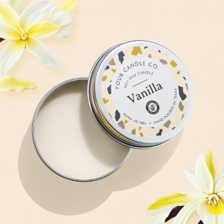 Gepersonaliseerd kaarsenlabel - Sticker