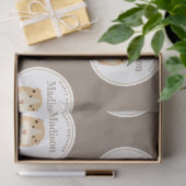 Gepersonaliseerd kaarshamster Pattern Birthday Par Tissuepapier (Geschenk)