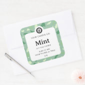 Gepersonaliseerd Kaarslabel - Aanpasbare Sticker (Envelop)