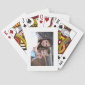 Gepersonaliseerd kaartdek met enig afbeelding speelkaarten (Achterkant)