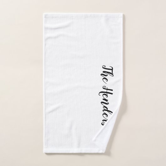 Gepersonaliseerd kaartgeschenk voor badkuipen bad handdoek (Handdoek)