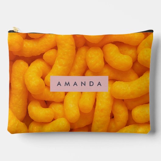Gepersonaliseerd kaasflapjes snackpatroon etui (Voorkant)