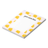 Gepersonaliseerd kaasNotitieblok Notitieblok (Linkerzijde)