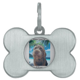 Gepersonaliseerd Kanine Coast Huisdieren Naamplaatje
