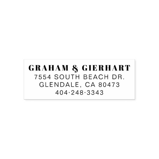 Gepersonaliseerd kantoor voor advocaten zakelijke   zelfinktende stempel (Design)