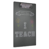 Gepersonaliseerd karton I-kleurklembord Klembord (Rechts)