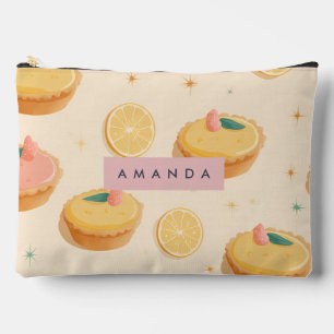 Gepersonaliseerd Kawaii Lemon Tart Patroon Etui