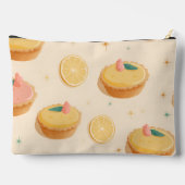 Gepersonaliseerd Kawaii Lemon Tart Patroon Etui (Achterkant)