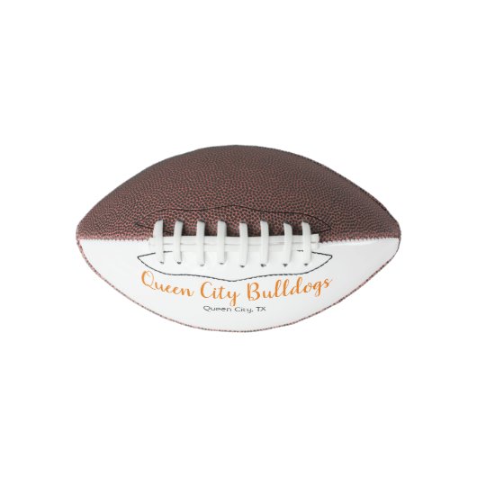 Gepersonaliseerd Keepsake Mini Football (Voorkant)