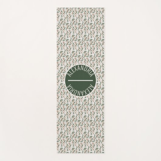 Gepersonaliseerd Keltisch patroon Yogamat (Voorkant)