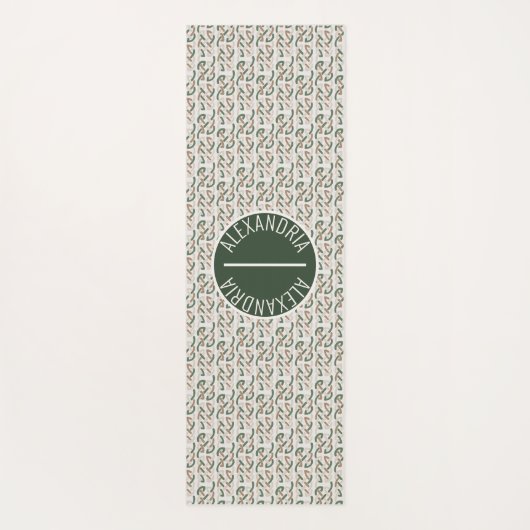 Gepersonaliseerd Keltisch patroon Yogamat (Achterkant)