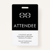 Gepersonaliseerd kenteken badge (Achterkant)