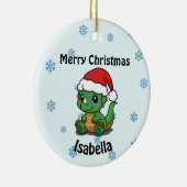 Gepersonaliseerd keramisch keramisch keramisch ker ornament (Rechts)