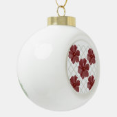 Gepersonaliseerd Keramische Bal Ornament (Links)