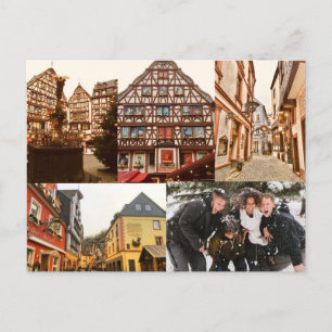 Gepersonaliseerd kerst Duitsland Fotografie Briefk Briefkaart