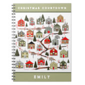 Gepersonaliseerd Kerst Notitieboek (Voorkant)
