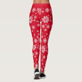 Gepersonaliseerd kerst Sokken Leggings (Achterkant)