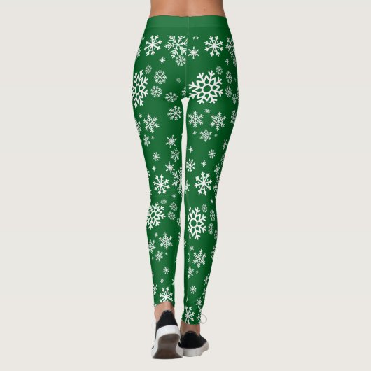Gepersonaliseerd kerst Sokken Leggings (Achterkant)