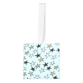 Gepersonaliseerd kerstbark Dog Geëerd Decoratie (Voorkant)