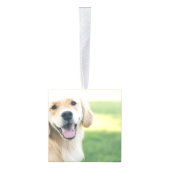 Gepersonaliseerd kerstbark Dog Geëerd Decoratie (Rechts)