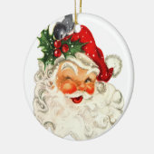 Gepersonaliseerd kerstboom keramisch ornament (Links)