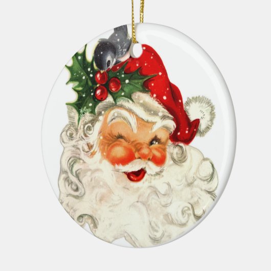 Gepersonaliseerd  kerstboom keramisch ornament (Links)