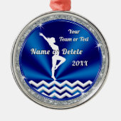 Gepersonaliseerd kerstboomgymnast Ornament (Voorkant)