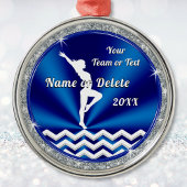 Gepersonaliseerd kerstboomgymnast Ornament