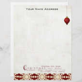 gepersonaliseerd kerstbriefhoofd persoonlijk briefhoofd (Voorkant / Achterkant)